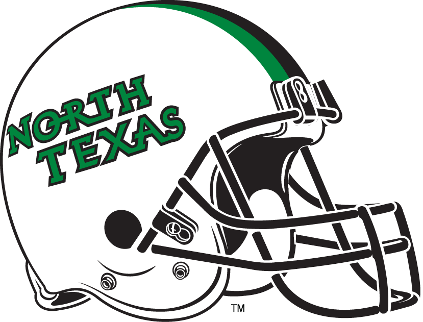 North Texas Mean Green 2005-Pres Helmet Logo v2 diy iron on heat transfer